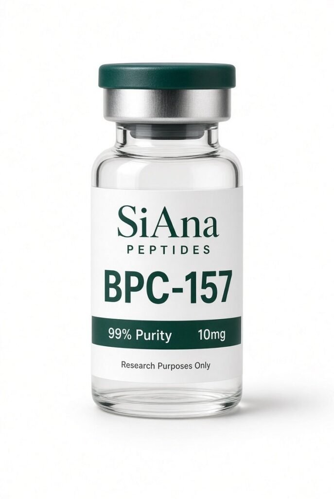 SiAna Peptides BPC-157 10mg research vial